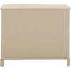 SAFAVIEH Home Collection Herman White Wash 6-Drawer Wicker Basket Storage Unit, Fully Assembled (AMH5702G)(Sand)