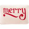 SAFAVIEH Home Collection Holiday Be Merry Red Cotton 16 x 24-inch Rectangle Decorative Accent Insert Throw Pillow