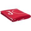 SAFAVIEH Home Collection Joy to The World Red/White 50 x 60-inch Holiday Decorative Throw Blanket