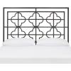 SAFAVIEH Home Collection Lucina Gunmetal Headboard, Queen(Antique Iron)