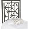 SAFAVIEH Home Collection Lucina Gunmetal Headboard, Queen(Gunmetal)