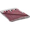 SAFAVIEH Home Collection Merry and Bright Grey/Red 50 x 60-inch Holiday Decorative Throw Blanket