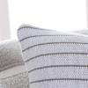 SAFAVIEH Home Collection Pumpkin Truck Stripe Beige Cotton 12 x 20-inch Rectangle Decorative Accent Insert Throw Pillow