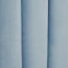 SAFAVIEH Home Collection Solare Slate Blue Velvet Channel Tufted Arched Queen Size Headboard(Slate Blue Velvet)