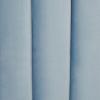 SAFAVIEH Home Collection Solare Slate Blue Velvet Channel Tufted Arched Queen Size Headboard(Slate Blue Velvet)