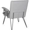 SAFAVIEH Home Johannes Mid-Century Camel Brown Arm Chair, 0(Grey)