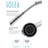 SAFAVIEH KCF2560C Solea Collection Euphoria Kitchen Faucet, Chrome