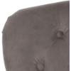SAFAVIEH Mercer Collection Robert Light Brown Linen Club Chair(Mushroom)