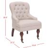SAFAVIEH Mercer Collection Robert Light Brown Linen Club Chair(Taupe)