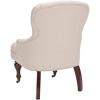 SAFAVIEH Mercer Collection Robert Light Brown Linen Club Chair(Taupe)