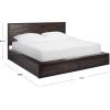 SAFAVIEH SFV6304A-K-3BX, King, Chocolate Brown/Black(Chocolate Brown/Black)