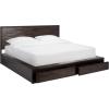 SAFAVIEH SFV6304A-K-3BX, King, Chocolate Brown/Black(Chocolate Brown/Black)