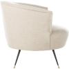 Safavieh Accent Chair, Normal, Hazelwood(Light Grey)