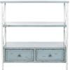 Safavieh American Homes Collection Chandra Pale Blue and White Smoke Console Table(Pale Blue / White Smoke)