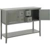 Safavieh American Homes Collection Charlotte Medium Oak Sideboard(Ash Grey)