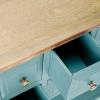 Safavieh American Homes Collection Charlotte Medium Oak Sideboard(Blue / Oak)