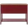 Safavieh American Homes Collection Charlotte Medium Oak Sideboard(Egyptian Red / Oak)