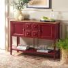 Safavieh American Homes Collection Charlotte Medium Oak Sideboard(Egyptian Red / Oak)