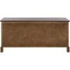 Safavieh American Homes Collection Damien Vintage Grey 3 Drawer Storage Unit(Dark Chocolate)