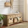 Safavieh American Homes Collection Damien Vintage Grey 3 Drawer Storage Unit(Desert Brown)