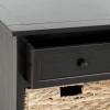 Safavieh American Homes Collection Damien Vintage Grey 3 Drawer Storage Unit(Distressed / Black)