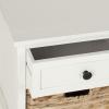 Safavieh American Homes Collection Damien Vintage Grey 3 Drawer Storage Unit(Distressed Cream)