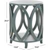 Safavieh American Homes Collection Janika French Grey Accent Table(Teal)