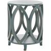 Safavieh American Homes Collection Janika French Grey Accent Table(Teal)
