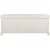 Safavieh American Homes Collection Lonan Grey and White Wicker Storage Bench(White)