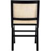 Safavieh Couture Hattie 19-inch Black and Natural Rattan Dining Chair (Set of 2)(Black / Natural)
