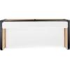 Safavieh Couture Helena French Mid-Century Natural and Beige Rattan Daybed(Black/Natural)