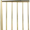 Safavieh Couture Home Eliza Contemporary Gold Metal Bed, Queen(Gold)