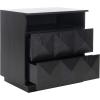 Safavieh Couture Home Patty Modern Black 2-drawer Nightstand(Black)
