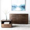 Safavieh Couture Mallory Dark Chocolate 1-Drawer Storage Nightstand(Dark Chocolate)