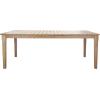 Safavieh Couture Patio Dominica Natural Wooden Outdoor Dining Table