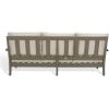 Safavieh Couture Patio Martinique Natural and White Wood Outdoor Sofa, Natural/White(Light Grey/Beige)