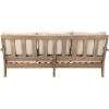 Safavieh Couture Patio Martinique Natural and White Wood Outdoor Sofa, Natural/White(Natural/White)