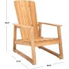 Safavieh Couture Patio San Juan Natural Brazilian Teak Wood Outdoor Adirondack Chair
