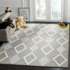 Safavieh Home Collection Buckler Brown with Silver Nailhead Trim Club Chair(Grey / White)