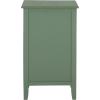 Safavieh Home Collection Everly Drawer White Wash 1-Drawer 2 Removable Baskets Side Table(Dusty Green)