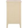 Safavieh Home Collection Everly Drawer White Wash 1-Drawer 2 Removable Baskets Side Table(Sand)
