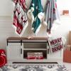 Safavieh Home Collection Frost Red 50 x 60-inch Holiday Decorative Throw Blanket