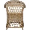 Safavieh Home Collection Inez Natural Wicker Club Chair(Natural)