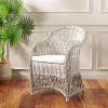 Safavieh Home Collection Inez Natural Wicker Club Chair(White Washed)