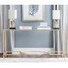 Safavieh Home Collection Inga Gold Console Table