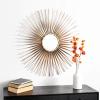 Safavieh Home Collection Lachlyn 34-inch Gold Sunburst Round Mirror