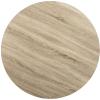 Safavieh Home Collection Mansel Mid-Century Light Oak Hairpin Leg Round Coffee Table