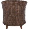 Safavieh Home Collection Omni Honey Barrel Chair(Brown)