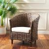 Safavieh Home Collection Omni Honey Barrel Chair(Brown)