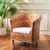 Safavieh Home Collection Omni Honey Barrel Chair(Honey)